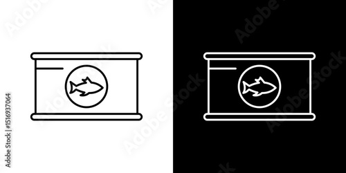 Cat food icon symbol concept for graphic design, Website, UI. Svg