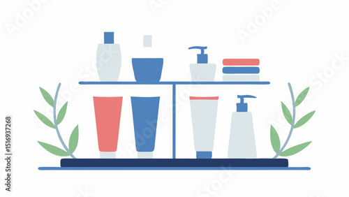A curated collection of self care essentials inviting relaxation and personal renewal on a