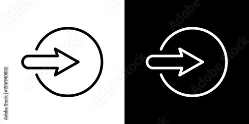 Enter icon symbol concept for graphic design, Website, UI. Svg