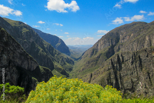 Canyon in Minas Gerais, Brazil 