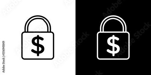 Fixed price icon symbol concept for graphic design, Website, UI. Svg