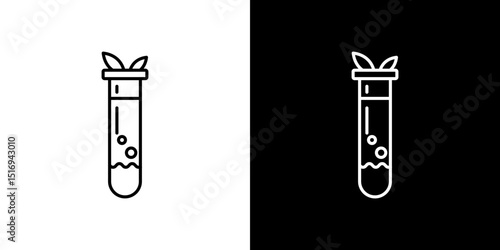 GMO icon symbol concept for graphic design, Website, UI. Svg