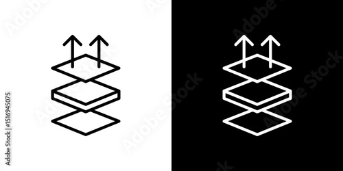 Insulation icon symbol concept for graphic design, Website, UI. Svg