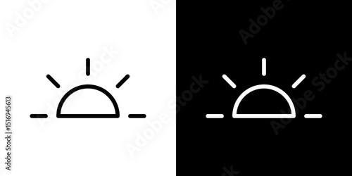 Keyboard brightness icon symbol concept for graphic design, Website, UI. Svg