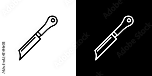 knife icon symbol concept for graphic design, Website, UI. Svg
