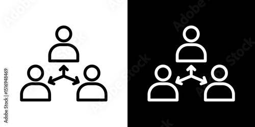 Mediator icon symbol concept for graphic design, Website, UI. Svg