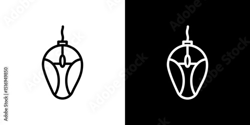 Mouse icon symbol concept for graphic design, Website, UI. Svg