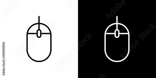 Mouse icon symbol concept for graphic design, Website, UI. Svg