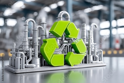 Energy savings from metal recycling illustrated with infographics and charts, showing how efficient recycling processes contribute to sustainability in industries.