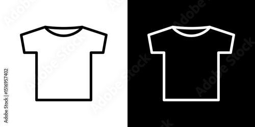 Shirt icon symbol concept for graphic design, Website, UI. Svg