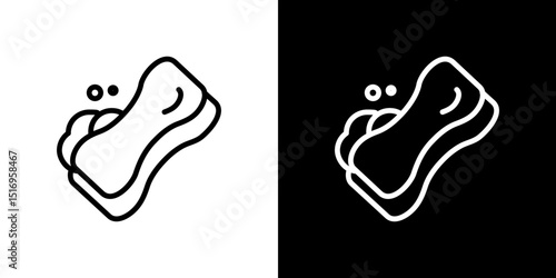 Soap icon symbol concept for graphic design, Website, UI. Svg