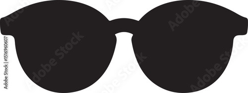 Fashion Sunglass Vector Silhouette For Summer Graphics