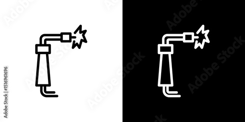 Welding icon symbol concept for graphic design, Website, UI. Svg