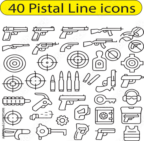 Gun Line icons