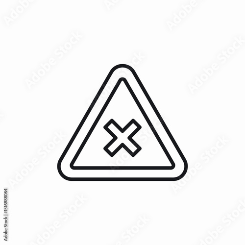 caution warning icon sign vector