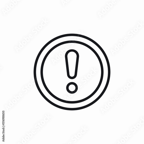 error caution icon sign vector