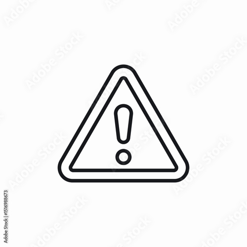 error caution warning icon sign vector