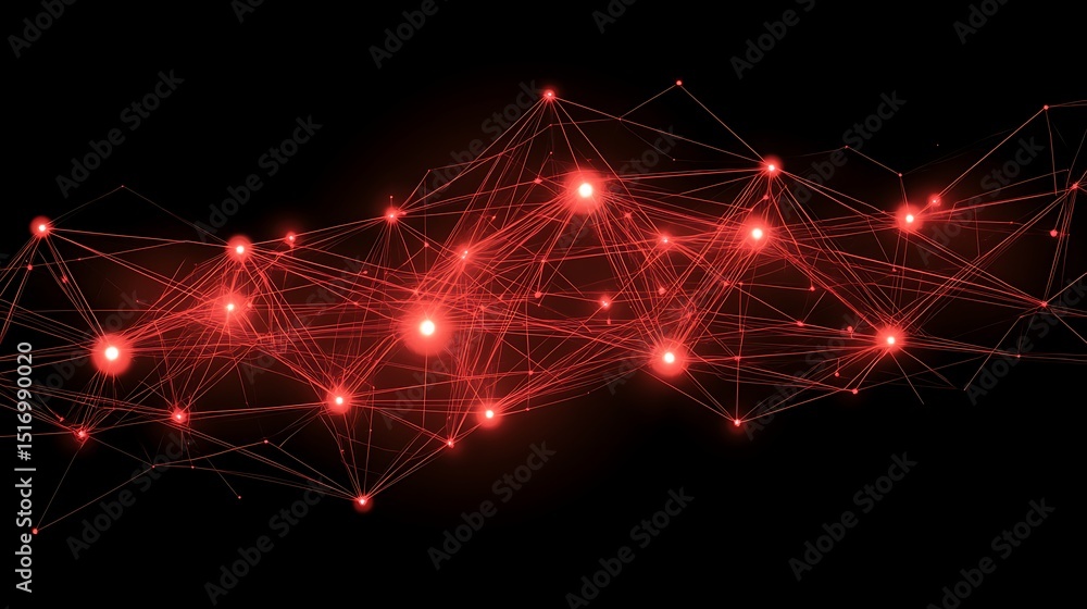 Fototapeta premium Abstract network design (131)