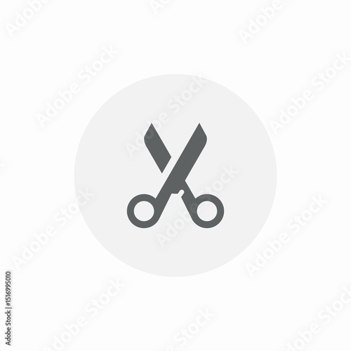 hair salon icon sign vector