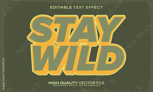 Retro classic text effect, editable text effect and vintage 3d font style bold shadow oldschool poster design