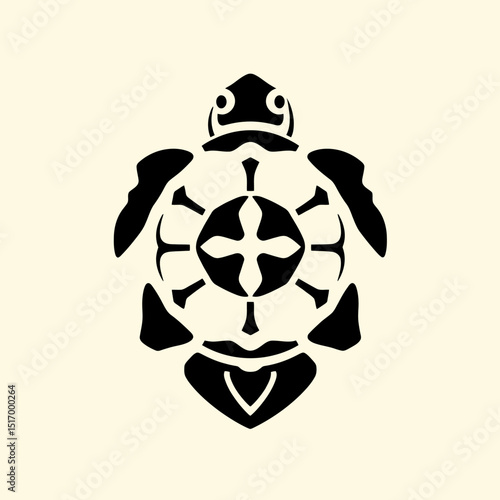 Tartaruga Tribal: Guardiã Antiga

