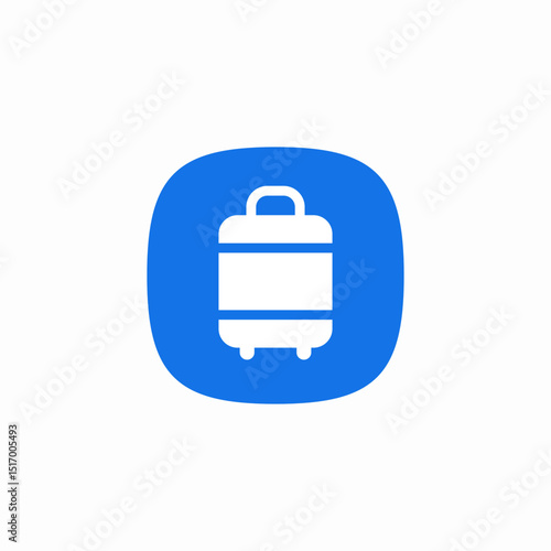 luggage travel icon sign vector