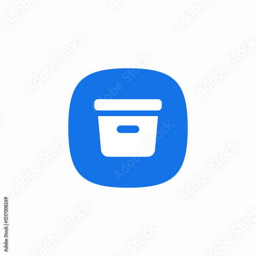 archive folder icon sign vector