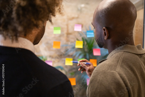 Wallpaper Mural Diverse professionals brainstorming in Barcelona Torontodigital.ca