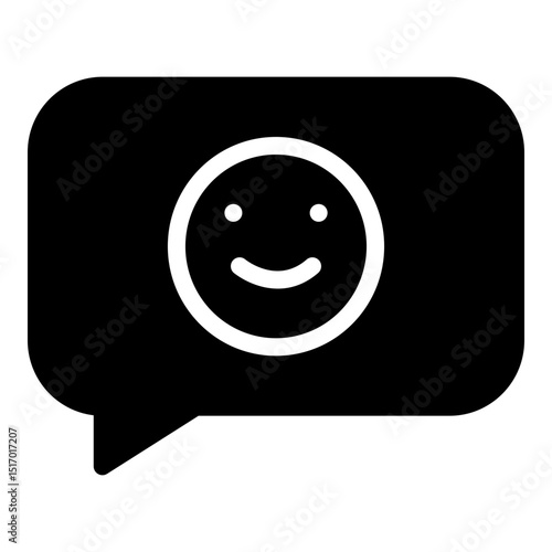 Delete Message Vector Glyph Icon Design