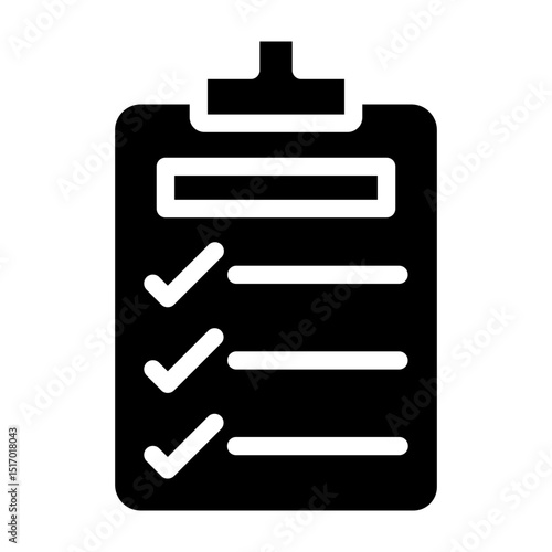 Guidelines Vector Glyph Icon Design