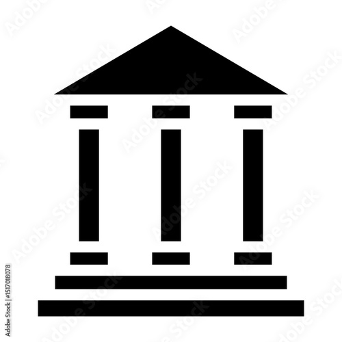 Governance Vector Glyph Icon Design