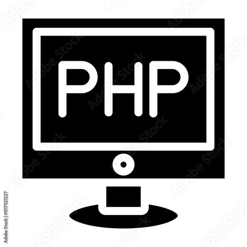 PHP Vector Glyph Icon Design