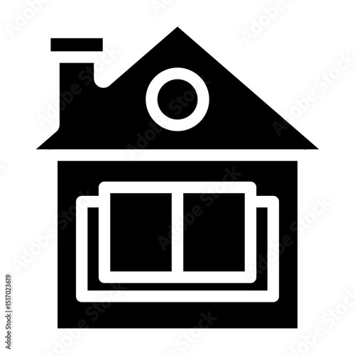 Homeschooling Vector Glyph Icon Design