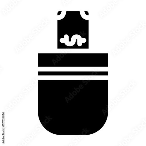 Pocket Vector Glyph Icon Design