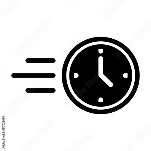 Immediate Vector Glyph Icon Design