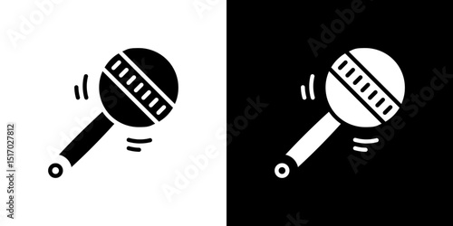 baby rattle icon symbols. Vector illustration.