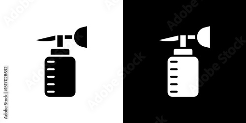 Breast pump icon symbols. Vector illustration.