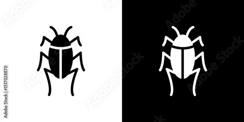 Bugs icon symbols. Vector illustration.
