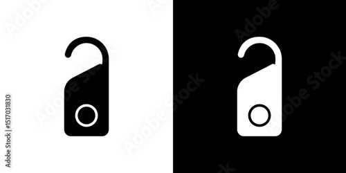Door hanger icon symbols. Vector illustration.