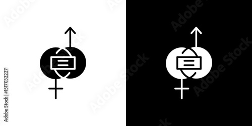 Equality icon symbols. Vector illustration.