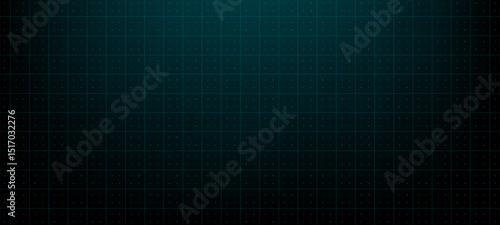 empty futuristic background. cyberpunk style. vector graphics. sci-fi background for game UI, HUD and user interface design. tech style. Blue grid design with dots and lines.