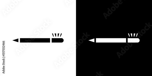 Eyeliner icon symbols. Vector illustration.