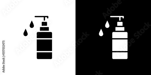 Face cleanser icon symbols. Vector illustration.
