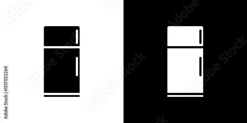 Fridge icon symbols. Vector illustration.