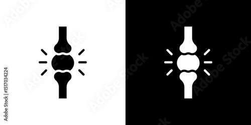 Herniated disc icon symbols. Vector illustration.