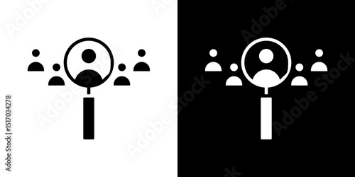 Hiring icon symbols. Vector illustration.