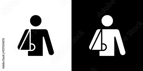 Injury icon symbols. Vector illustration.