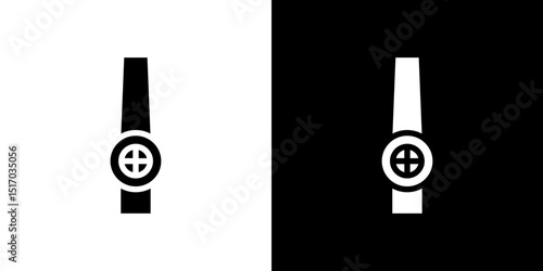 Kazoo icon symbols. Vector illustration.