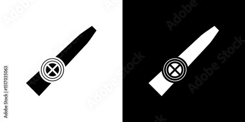 Kazoo icon symbols. Vector illustration.