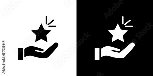 Loyalty program icon symbols. Vector illustration.